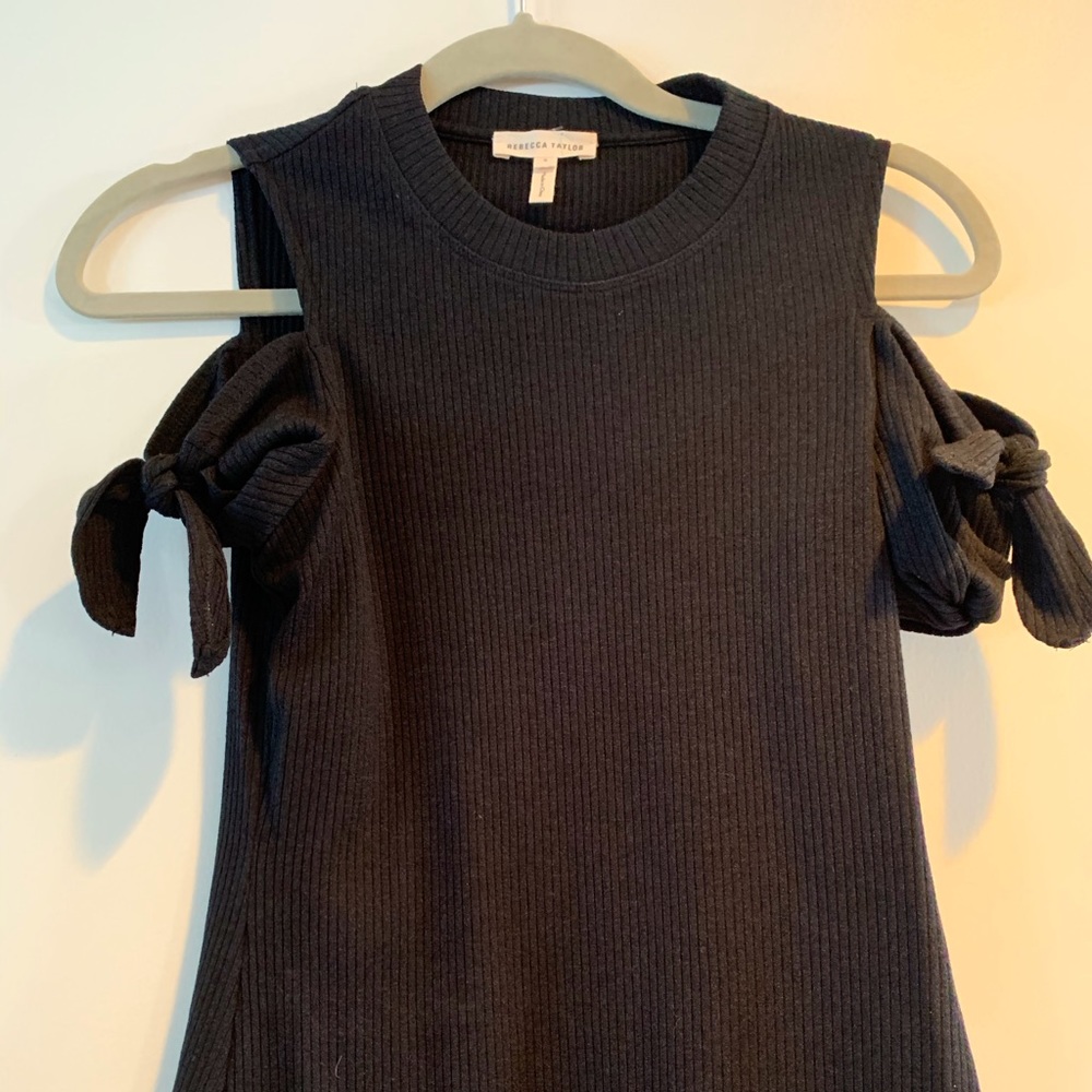 Rebecca Taylor cold shoulder top